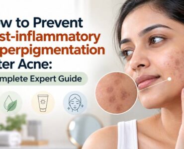 How to prevent post-inflammatory hyperpigmentation after acne guide by Dr. Ruchi Bhirud.