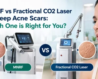 MNRF vs Fractional CO2 Laser for Deep Acne Scars